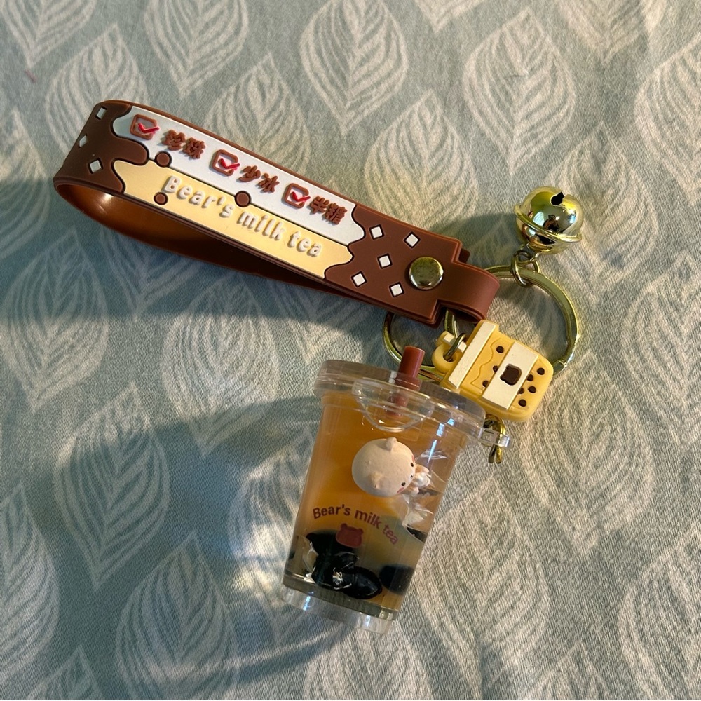 Boba keychain